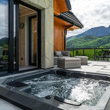Dwupoziomowy Tarasy Na Giewont Sauna&jacuzzi Apartman Kościelisko